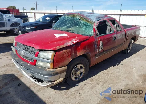 2003 Chevrolet Silverado 1500 Ls из США, поврежденный, VIN 2GCEC19V231349980